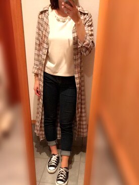 Mayuさん（レディース・154cm）の秋コーディネート