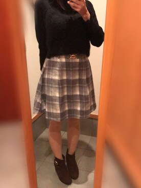 Mayuさん(レディース・154cm)の冬コーディネート