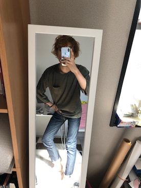 じゅんちゃんさん（メンズ・185cm）の夏コーディネート