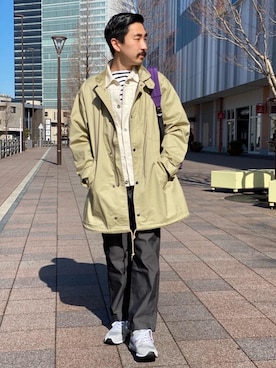 「GLR/ lab」｜伊藤　貴広さん（メンズ・163cm）の冬コーディネート