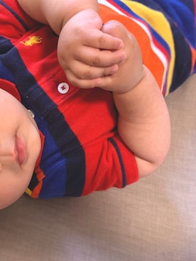 「ボーター」｜みんさん（キッズ・80cm）の春コーディネート