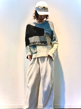 「Import & Select（インポートアンドセレクト）のアイテム（帽子）」を使った、an…さん（レディース・163cm）の冬コーディネート