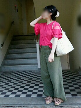  yuriさん（レディース・159cm）の夏コーディネート