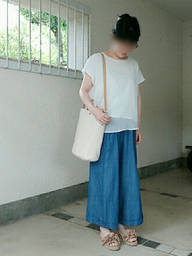  yuriさん（レディース・159cm）の夏コーディネート