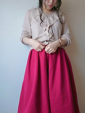  yuriさん（レディース・159cm）の秋コーディネート