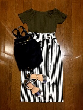 みくのるさん(レディース・164cm)の夏コーディネート