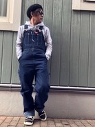 Mr.M(サブ垢毎日更新)｜Dickiesのサロペット/オーバーオールを