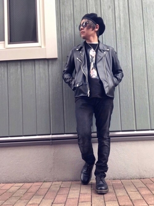 Mr M 体調不良 Wegoのハンチング ベレー帽を使ったコーディネート Wear