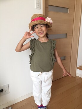 たけさやさん(キッズ・110cm)の夏コーディネート