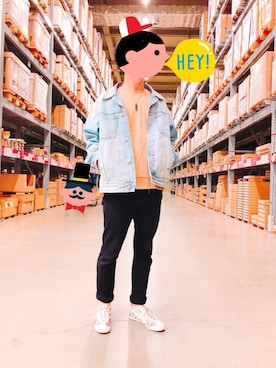 ひーろーさん（メンズ・173cm）の春コーディネート