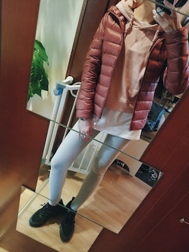 「アイテム（タイツ/ストッキング、シルバー系）」を使った、欢疙瘩さん（レディース・156cm）の春コーディネート