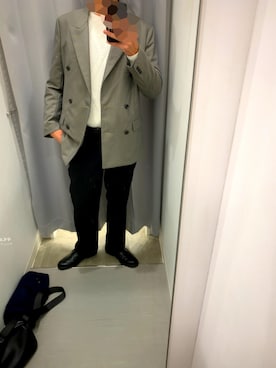 「URBAN RESEARCH（アーバンリサーチ）のアイテム（テーラードジャケット）」を使った、🎖🐢🎖さん（メンズ・175cm）の秋コーディネート