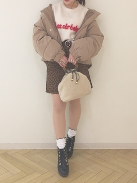 miyamaiさん(レディース・151cm)の冬コーディネート