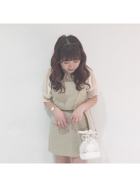 miyamaiさん（レディース・151cm）の春コーディネート