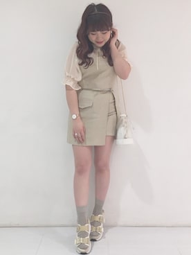 miyamaiさん（レディース・151cm）の春コーディネート