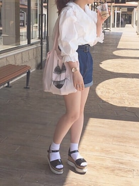 miyamaiさん（レディース・151cm）の夏コーディネート