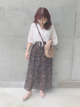 miyamaiさん（レディース・151cm）の夏コーディネート