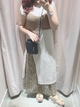 miyamaiさん（レディース・151cm）の夏コーディネート