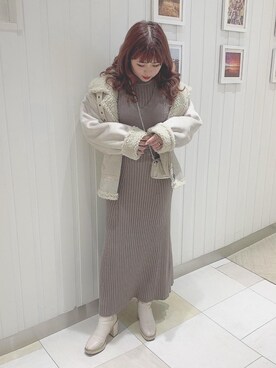 miyamaiさん（レディース・151cm）の冬コーディネート