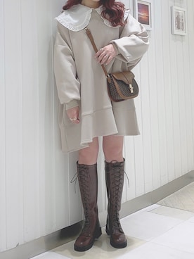 miyamaiさん(レディース・151cm)の冬コーディネート