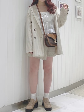 miyamaiさん（レディース・151cm）の春コーディネート