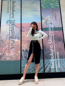 MIYUKIさん（レディース・163cm）の冬コーディネート