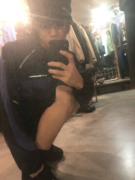 「chloma（クロマ）のアイテム」を使った、フクダさん（メンズ・175cm）の春コーディネート