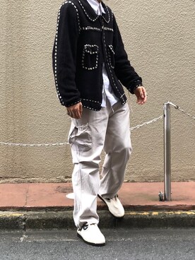 「ptarmigan（ターミガン）のアイテム」を使った、フクダさん（メンズ・175cm）の春コーディネート