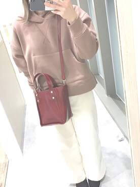 naoさん（レディース・157cm）の冬コーディネート