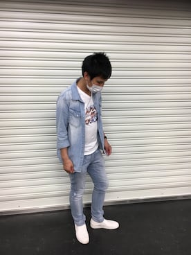 「GOSTAR DE FUGA（ゴスタール ジフーガ）のアイテム（ジャケット/アウター）」を使った、悟司さん（メンズ・166cm）の春コーディネート