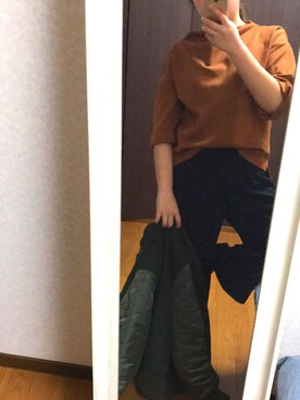 「UNTITLED（アンタイトル）のアイテム（パンプス）」を使った、Miさん（レディース・152cm）の冬コーディネート