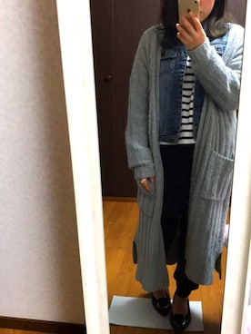 「UNTITLED（アンタイトル）のアイテム（パンプス）」を使った、Miさん（レディース・152cm）の冬コーディネート
