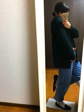 「Honeys（ハニーズ）のアイテム（タンクトップ）」を使った、Miさん（レディース・152cm）の冬コーディネート