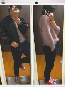 「wearsinc（ウエアーズインク）のアイテム」を使った、Miさん（レディース・152cm）の冬コーディネート