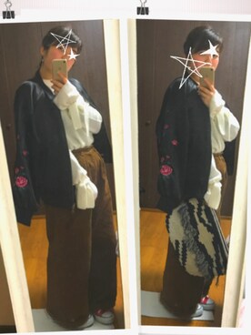 「wearsinc（ウエアーズインク）のアイテム」を使った、Miさん（レディース・152cm）の冬コーディネート