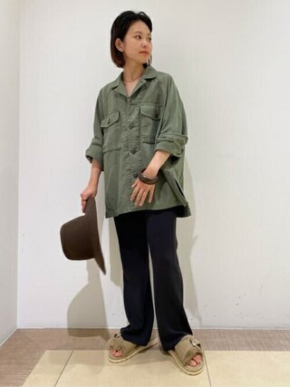 plage（プラージュ）の「Army シャツジャケット◇（シャツ/ブラウス