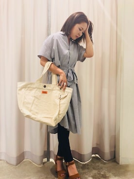 さ と う ☺︎さん(レディース・159cm)の春コーディネート