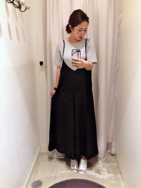 さ と う ☺︎さん（レディース・159cm）の春コーディネート