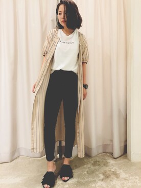 さ と う ☺︎さん（レディース・159cm）の春コーディネート