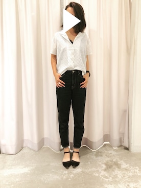「titivate（ティティベイト）のアイテム（パンプス）」を使った、さ と う ☺︎さん（レディース・159cm）の春コーディネート