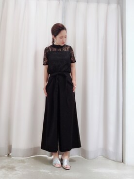 さ と う ☺︎さん（レディース・159cm）の夏コーディネート