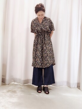 さ と う ☺︎さん（レディース・159cm）の夏コーディネート