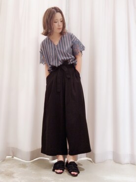 さ と う ☺︎さん（レディース・159cm）の夏コーディネート