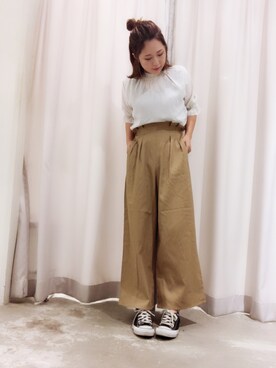 さ と う ☺︎さん（レディース・159cm）の夏コーディネート