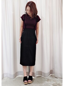 さ と う ☺︎さん（レディース・159cm）の夏コーディネート