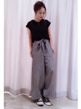 さ と う ☺︎さん(レディース・159cm)の夏コーディネート