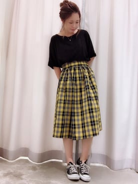 さ と う ☺︎さん（レディース・159cm）の夏コーディネート