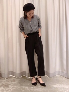 さ と う ☺︎さん（レディース・159cm）の夏コーディネート