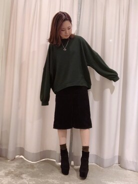 さ と う ☺︎さん（レディース・159cm）の秋コーディネート