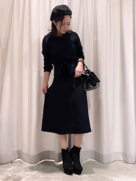 さ と う ☺︎さん（レディース・159cm）の秋コーディネート